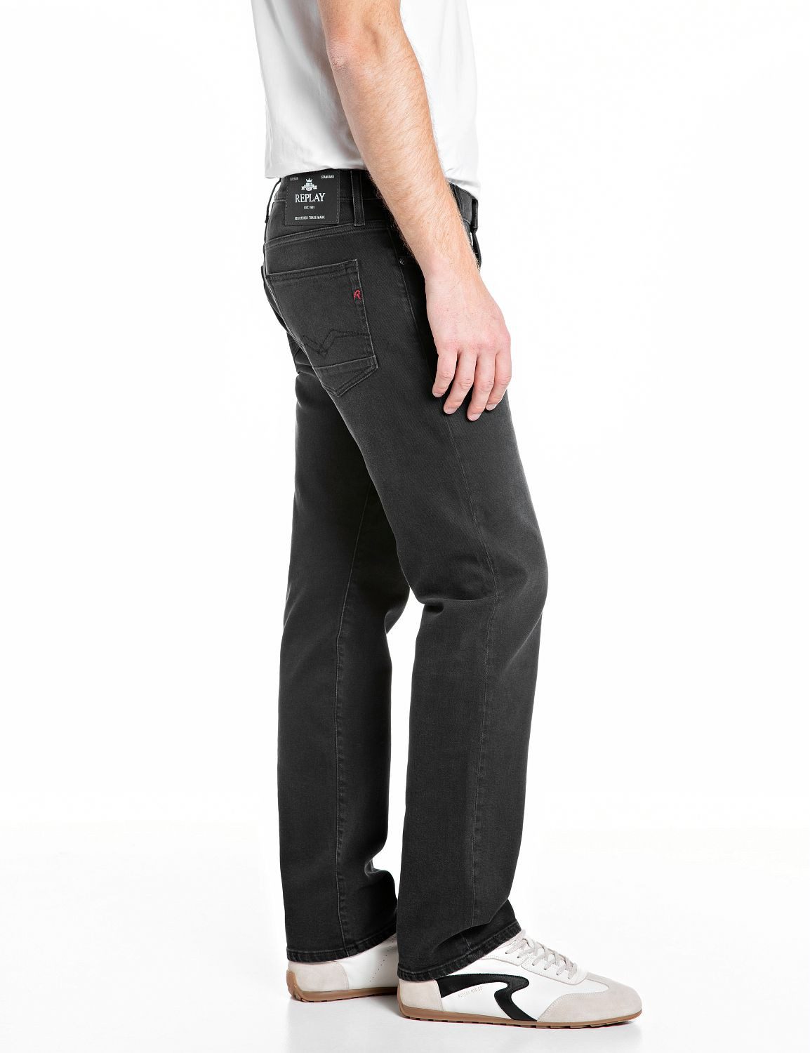 Replay Straight-Jeans Aideen im 5-Pocket-Stil günstig online kaufen