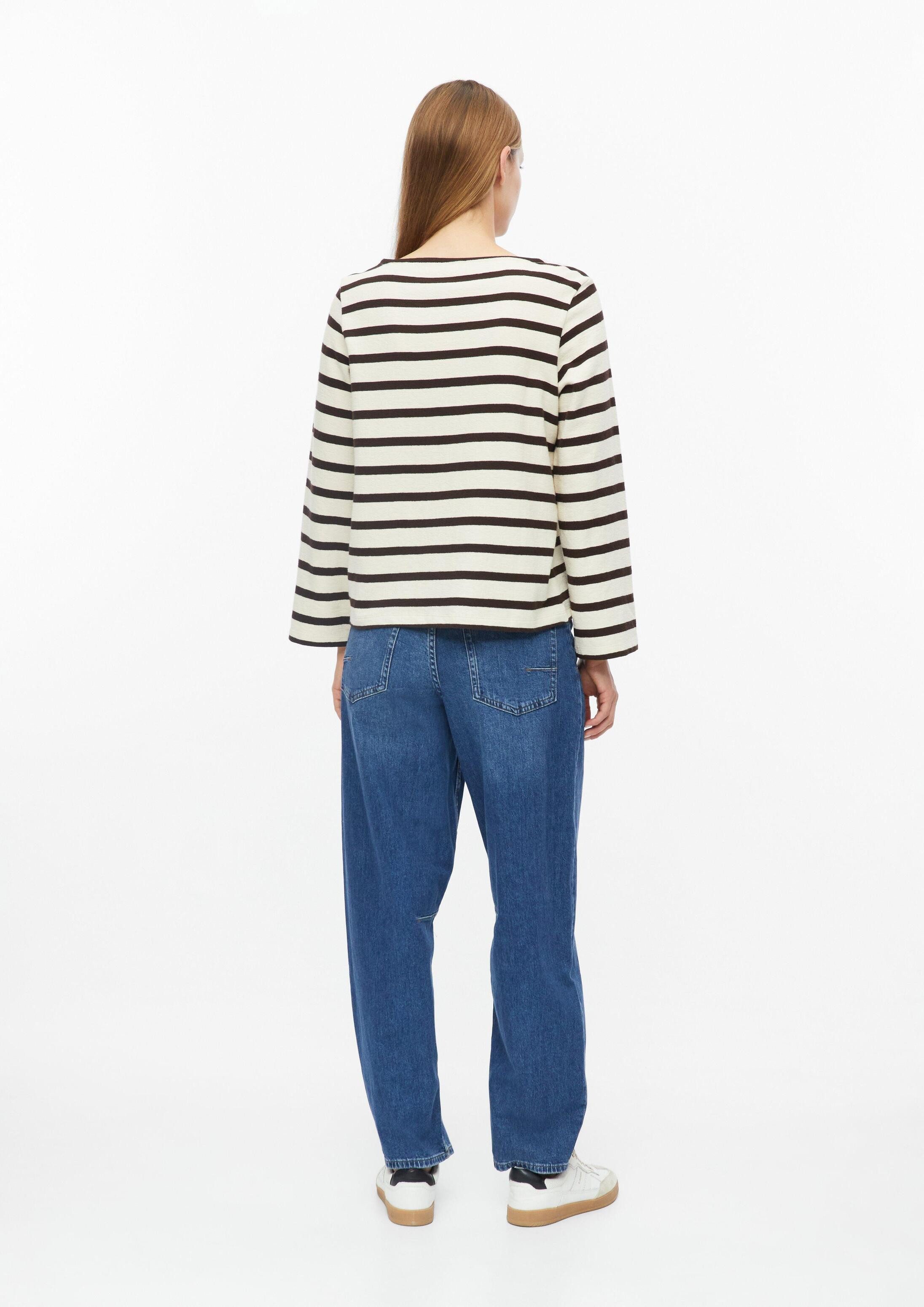 s.Oliver Sweatshirt Sweatshirt Leichtes Sweatshirt mit Streifen – Bild 3 von 5
