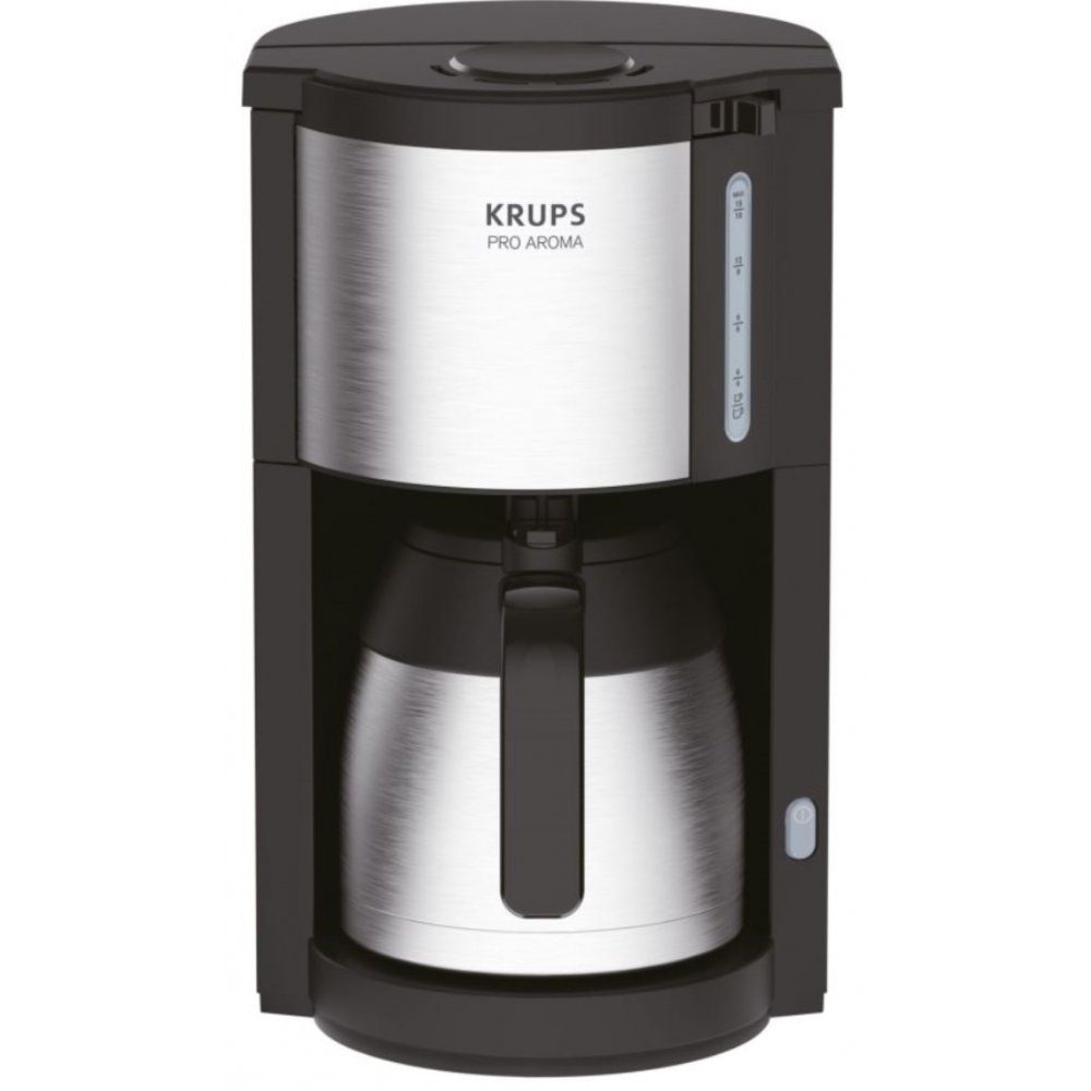 Krups Filterkaffeemaschine Krups KM305D ProAroma – Kaffeemaschine – schwarz/edelstahl