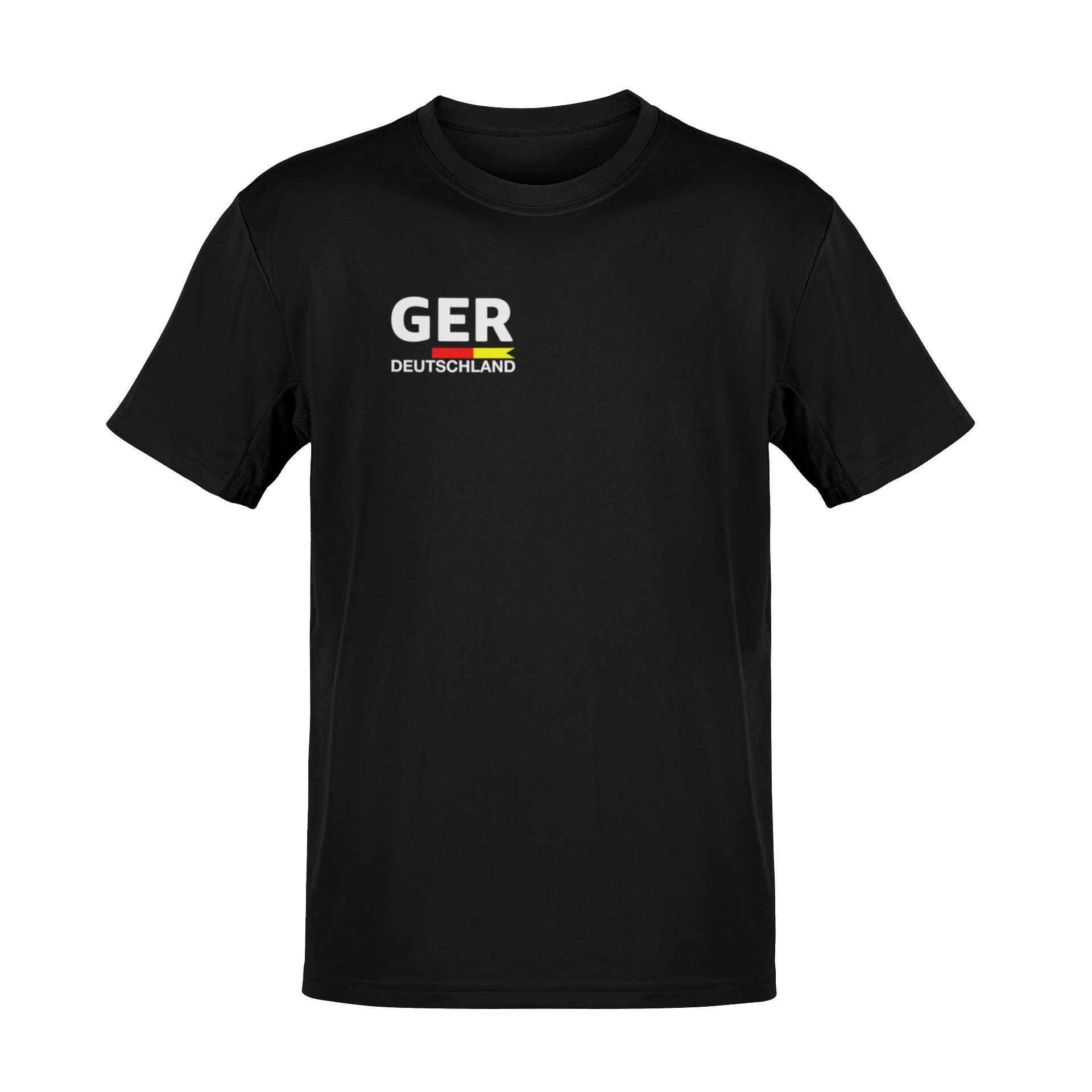 TK Gruppe Fußballtrikot Deutschland EM 2024 T-Shirt schwarz - Fußball Europameisterschaft (Packung)
