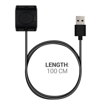 kwmobile USB Ladekabel für Huami Amazfit Bip S (A1805/A1916) - Charger Elektro-Kabel, USB Lade Kabel für Huami Amazfit Bip S (A1805/A1916) - Charger