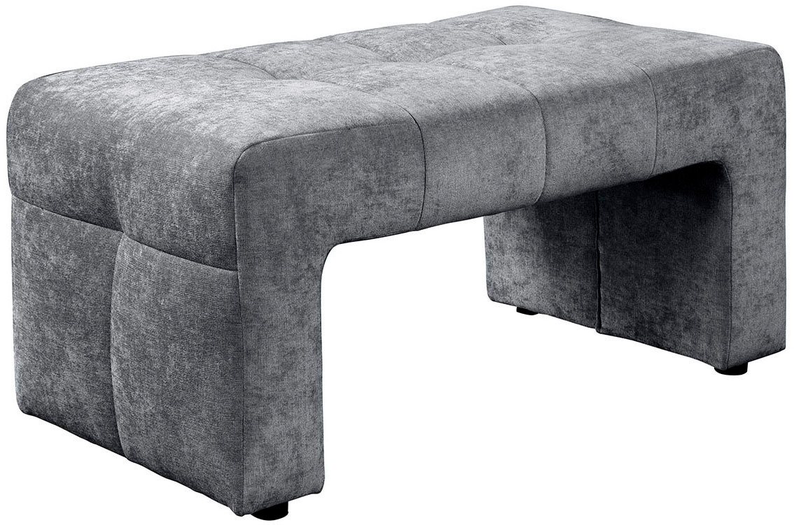 exxpo - sofa fashion Hockerbank Barista Hockerbank mit hoher Bodenfreiheit, Sitz gepolstert,Breite ca.100 cm