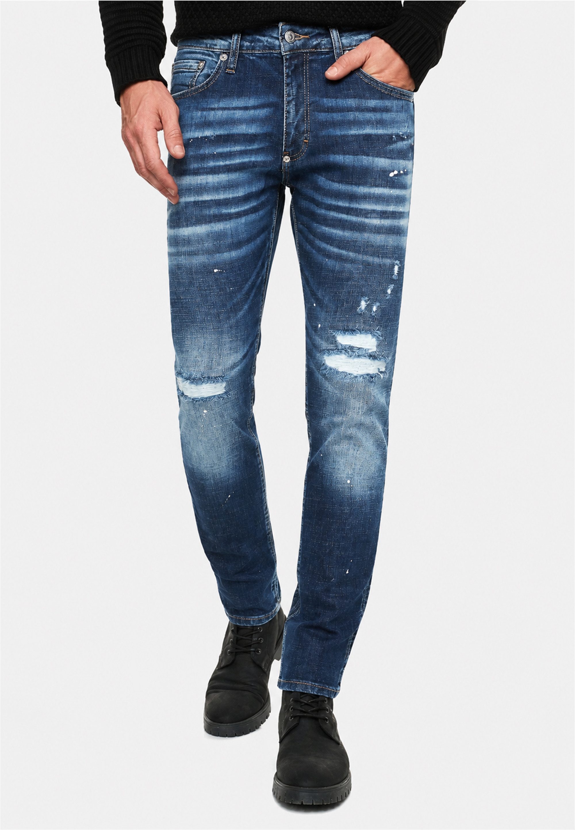 Rusty Neal Slim-fit-Jeans 12246-3 im klassischen 5-Pocket Style