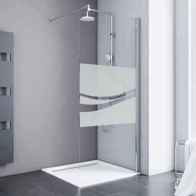 Schulte Walk-in-Dusche »Alexa Style 2.0«, Sicherheitsglas, (1 tlg), Breite 100 cm, liane