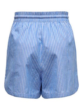 ONLY Shorts Legere Bermuda Shorts mit Nadelstreifen Design 7576 in Blau