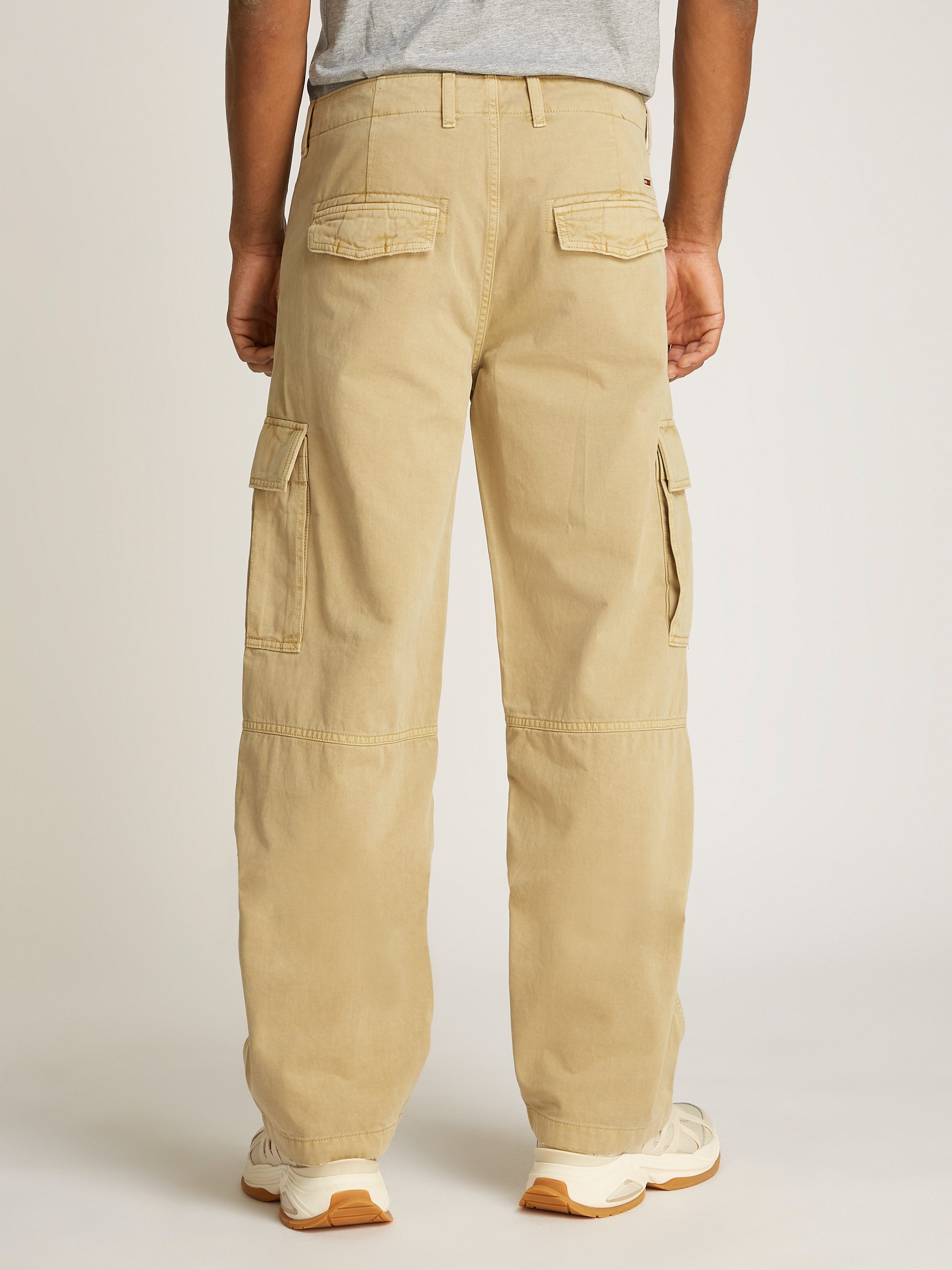 Tommy Jeans Cargohose TJM JAIMIE COTTON CARGO mit Kniefalten günstig online kaufen