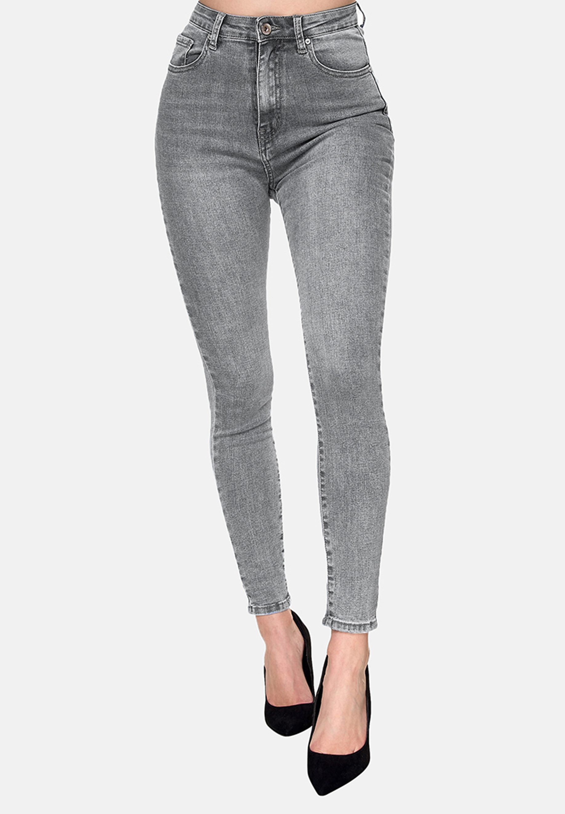 Elara Slim-fit-Jeans – Damen High Waist Skinny Jeans mit Stretch und 5-Pocket-Design