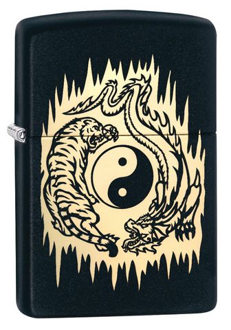 ZIPPO Feuerzeuge »Tiger Dragon Yin Yan...