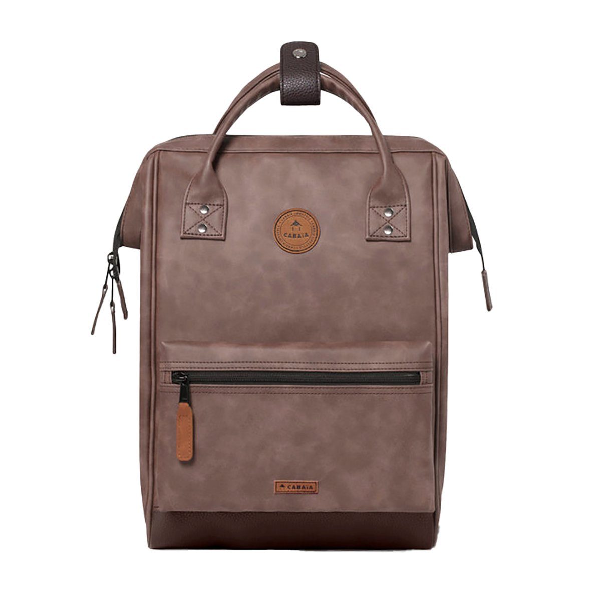 CABAIA Rucksack Adventurer Medium Papeete (Set, 3-tlg., inkl. 2 auswechselbaren Vordertaschen), Tagesrucksack mit austauschbaren Vordertaschen