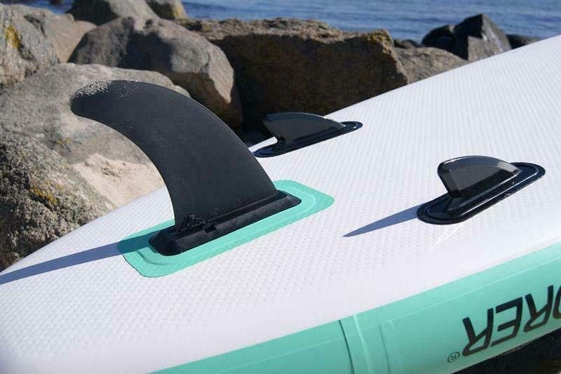 Sport Boards EXPLORER Inflatable SUP-Board Explorer SUP 300, (Set, 6 tlg., mit Paddel, Pumpe und Transportrucksack)