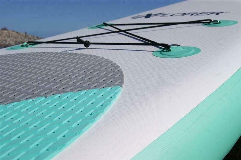 Sport Boards EXPLORER Inflatable SUP-Board Explorer SUP 300, (Set, 6 tlg., mit Paddel, Pumpe und Transportrucksack)