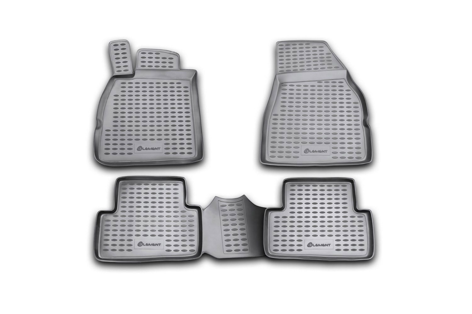 LEMENT Auto-Fußmatten für RENAULT Megane, 2002-2009, 4 tlg., für RENAULT Megane PkW, Passform, Passgenaue