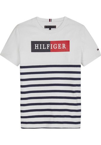 TOMMY HILFIGER Футболка »MIXED ARTWORK STRI&laq...