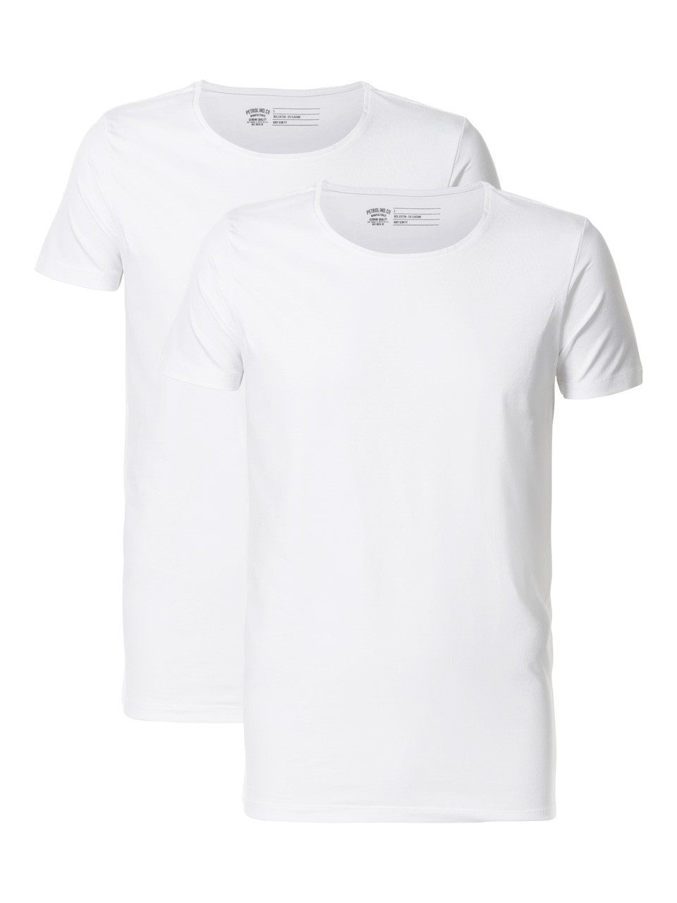 Petrol Industries T-Shirt (Packung, 2er-Pack) Rundhals günstig online kaufen