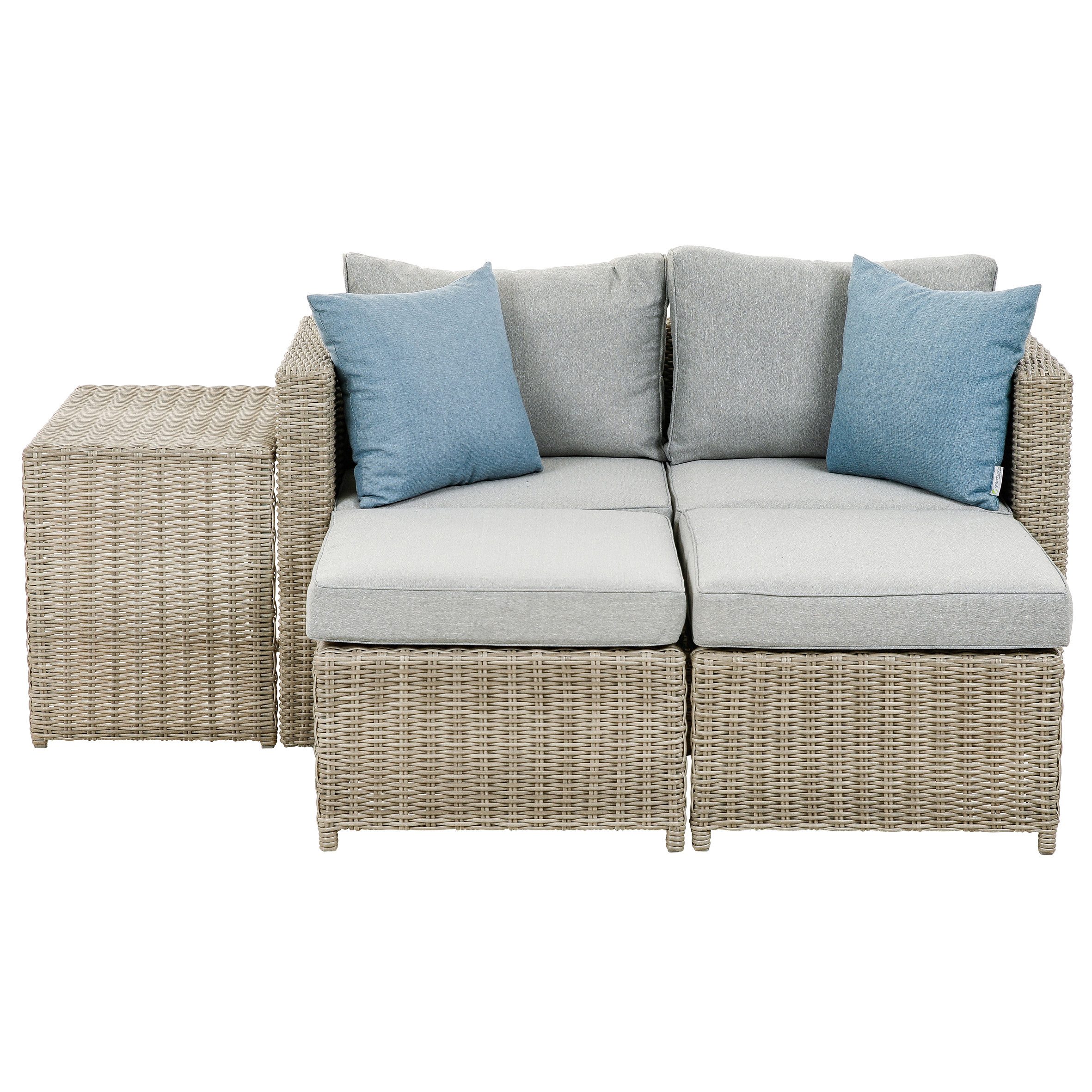 Greemotion Gartenlounge-Set Olea Mini, Gartenlounge, Gartenmöbel-Set, günstig online kaufen