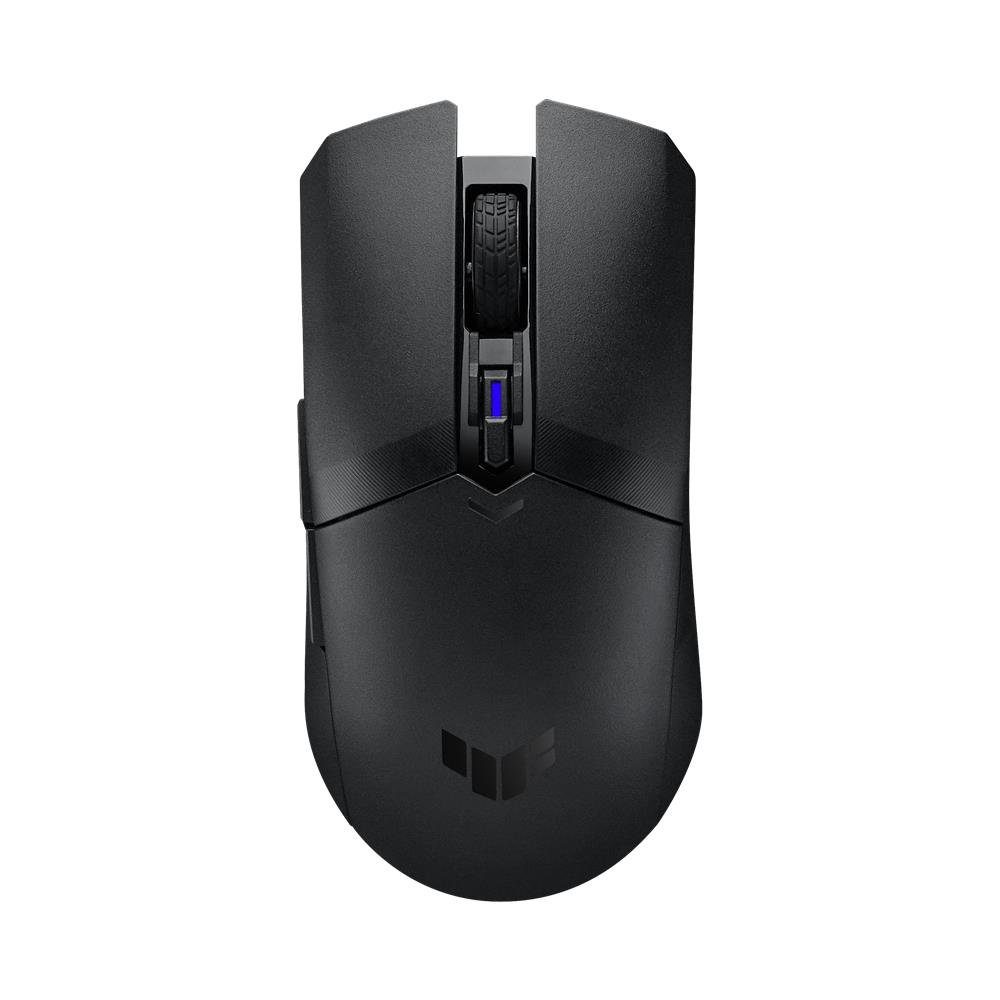 Asus TUF Gaming M4 Gaming-Maus (RF Wireless, Bluetooth, 2000 dpi, sechs programmierbare Tasten, PBT-Abdeckung, TFE-Mausfüße)