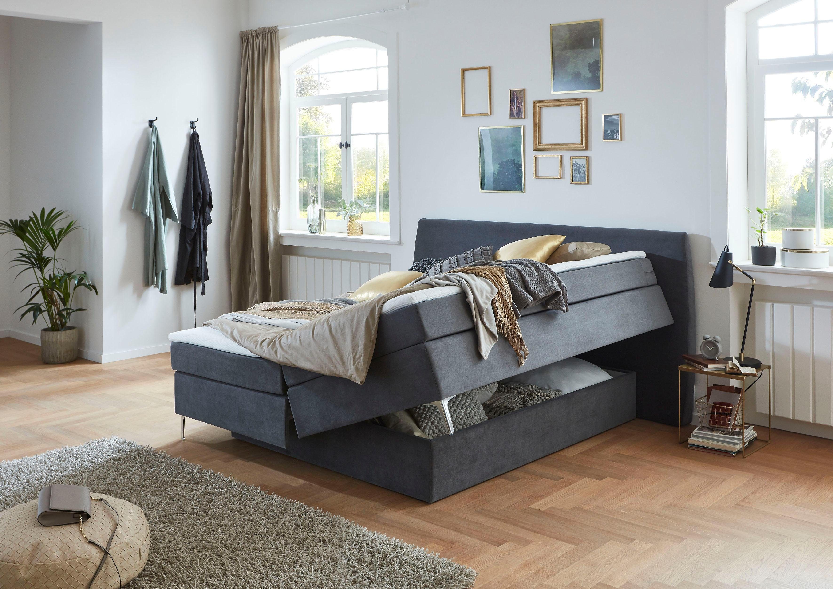 Premium collection by Home affaire Boxspringbett »Linda«, mit