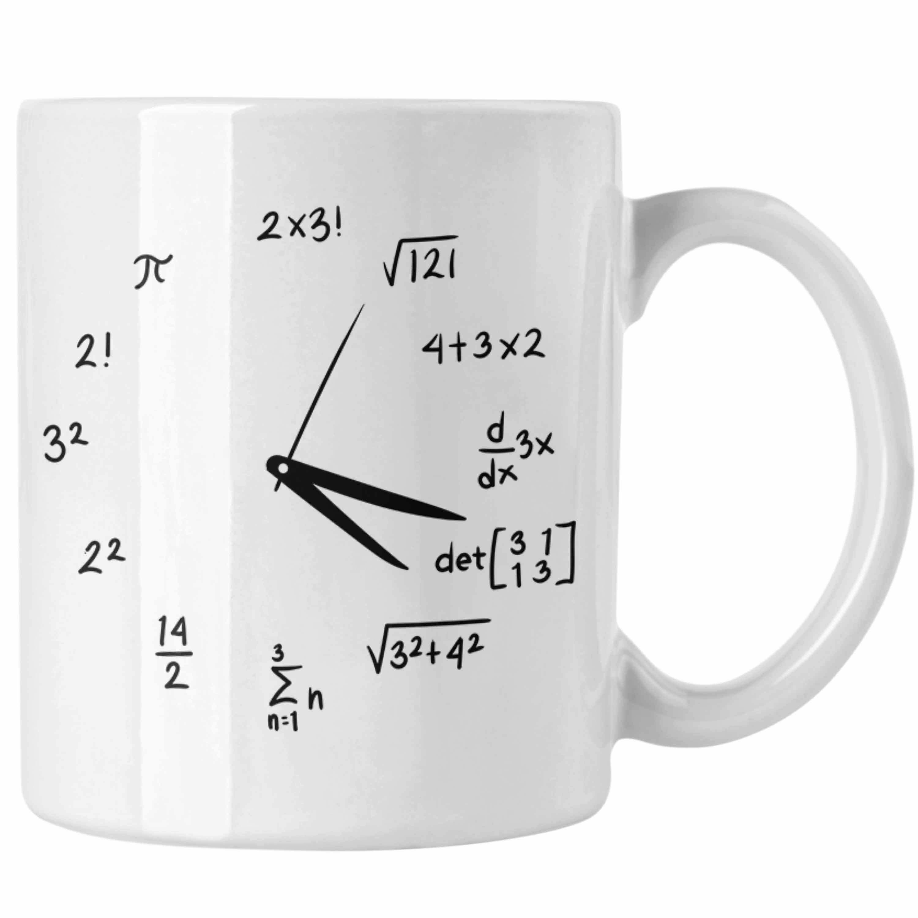 Trendation Tasse Tasse für Mathematiker Lustiges Geschenk für Mathelehrer Mathematik-Fa