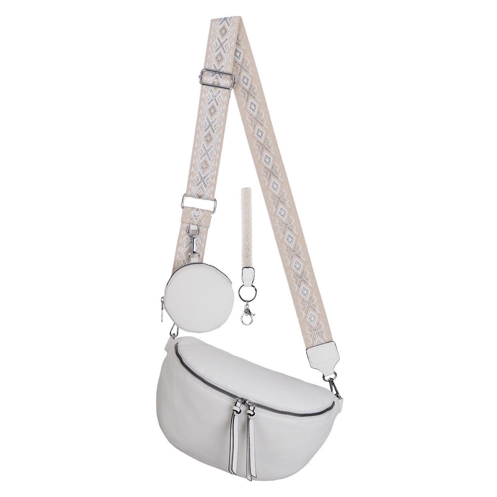 EAAKIE Gürteltasche Bauchtasche Umhängetasche Crossbody-Bag Kunstleder günstig online kaufen
