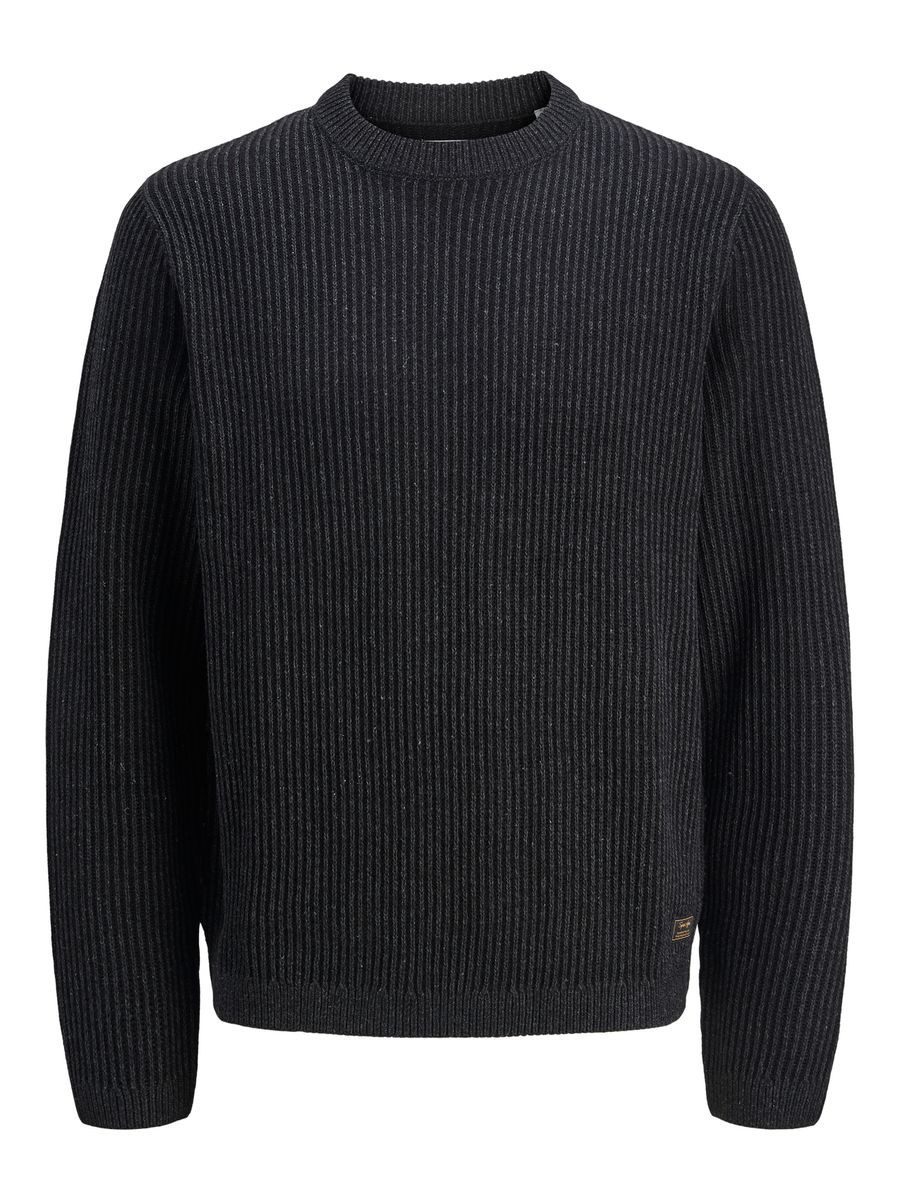 Jack & Jones Rundhalspullover Jack & Jones Herren Strickpullover KNIT CREW günstig online kaufen