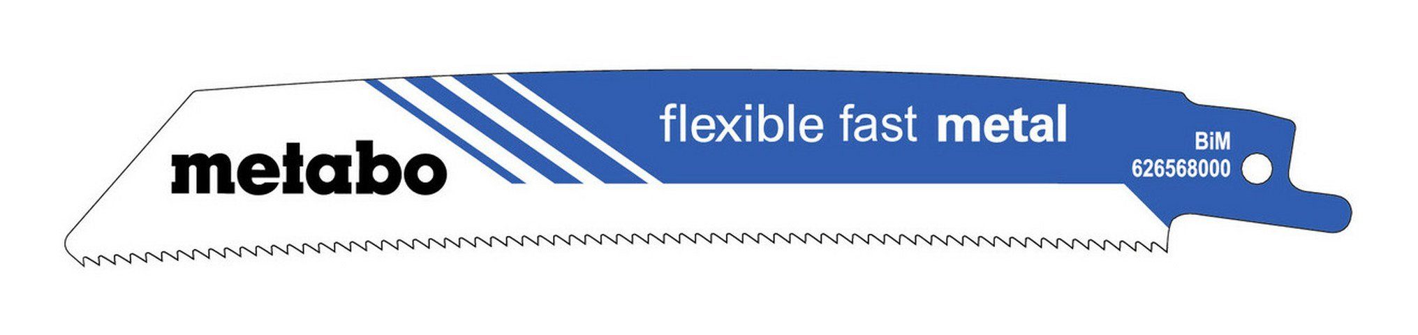 metabo Säbelsägeblatt (5 Stück), Säbelsägeblätter Metall Serie flexible fast 150 x 1,1 mm / 14 TPI