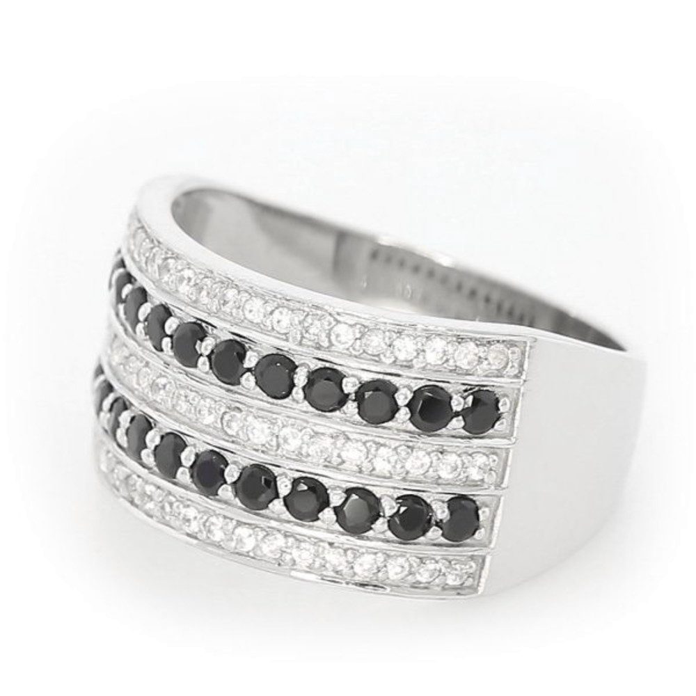Cavill Silberring Cavill Ring Damen 1,25 ct Spinell & Zirkon, Sterlingsilber elegant (1-tlg)