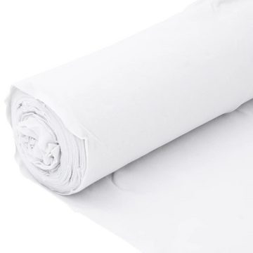 vidaXL Schutzplane Geotextil-Vlies Weiß 1x10 m Polyesterfaser Unkrautvlies