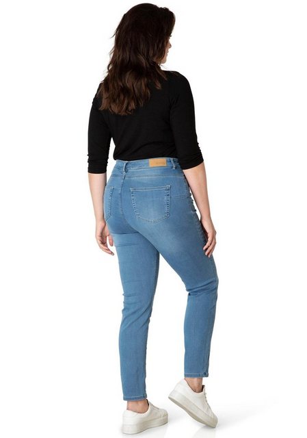 Hosen - DNIM by Yesta Slim fit Jeans »Joya« Slim Fit mit Push Up Effekt › blau  - Onlineshop OTTO