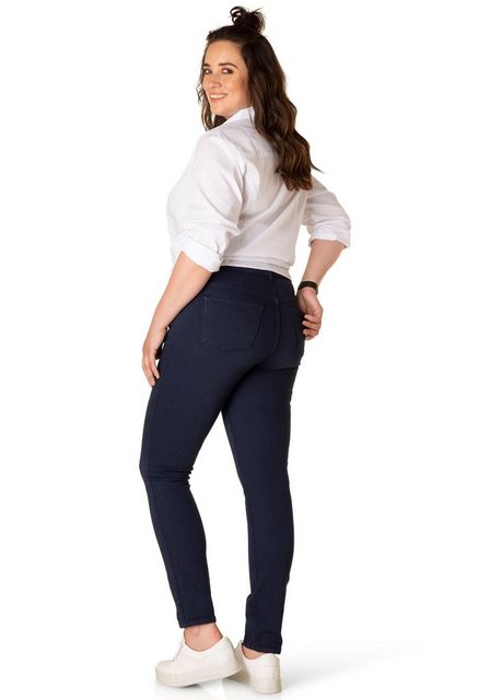 Hosen - DNIM by Yesta Slim fit Jeans »Mella« Coloured Denim in klassischem Schnitt › blau  - Onlineshop OTTO