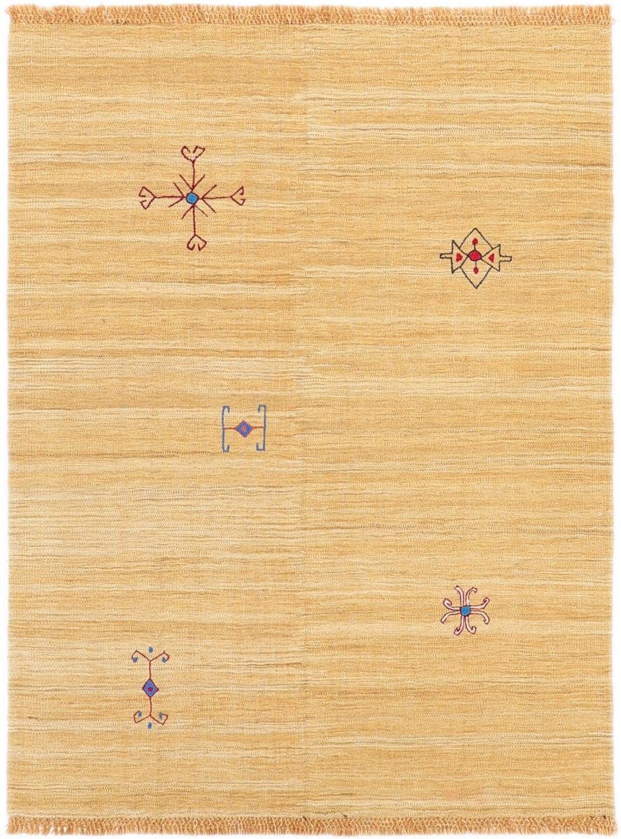 Orientteppich Kelim mm 148x194 Trading, Höhe: rechteckig, Flower Handgewebter Orientteppich, Afghan 3 Nain