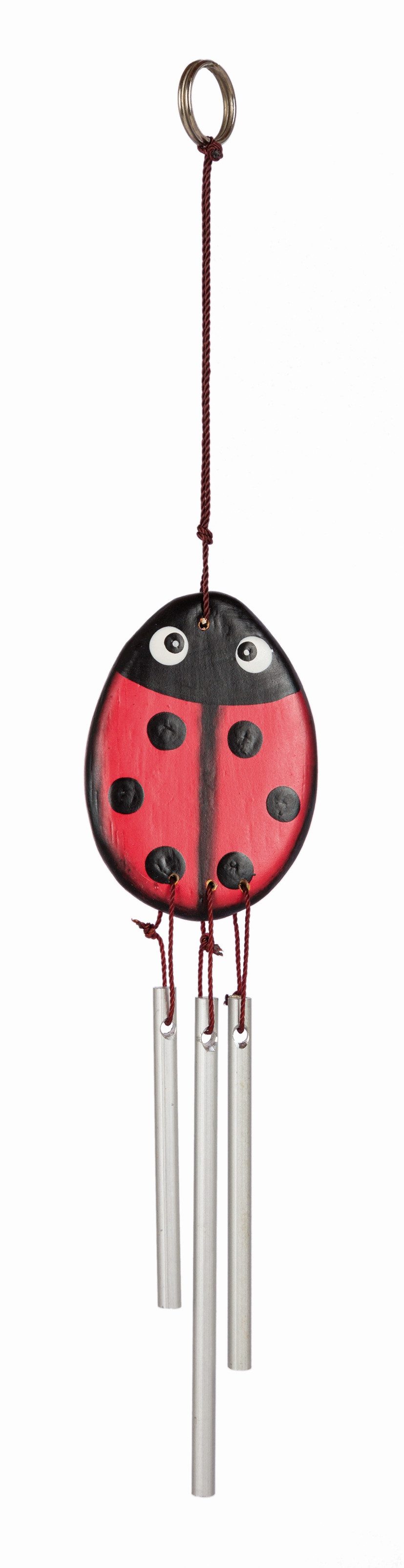El Puente Windspiel Windspiel "Marienkäfer", Handmade, Fair Trade