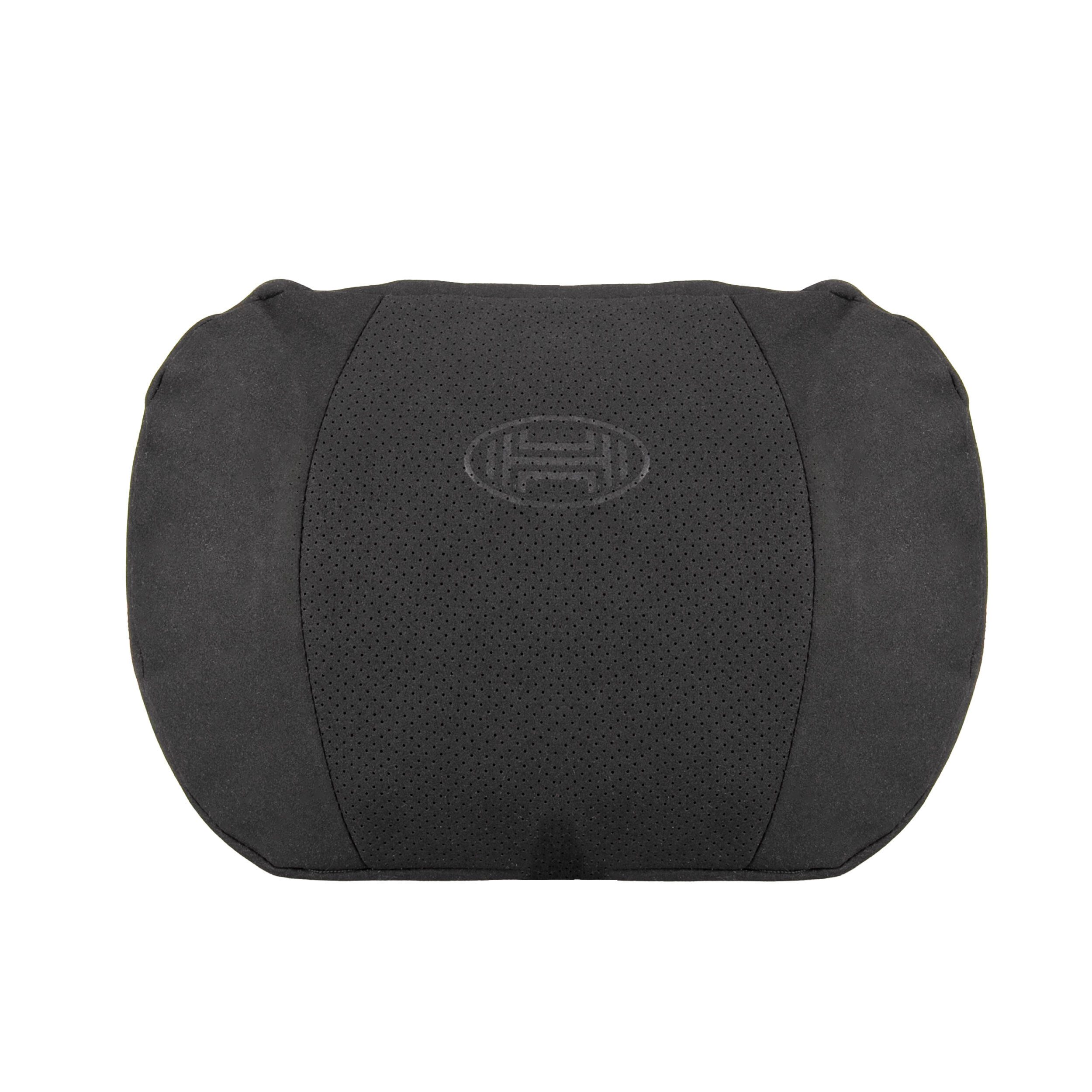 HEYNER Lagerungskissen Kissen Kopfstützenkissen Schwarz - Ergonomisch & Super Soft abnehmbar