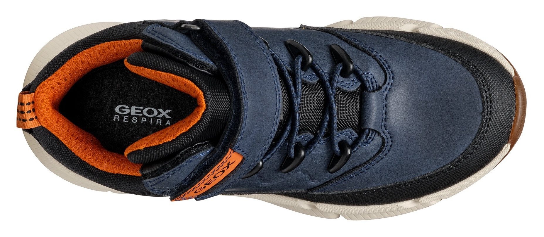Geox J FLEXYPER PLUS BOY ABX Winterboots Sneaker mit Geox Spezial Membrane, Größenschablone zum Download