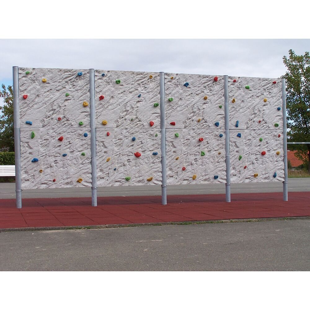 Kletterwand Boulderwand mit Felsstruktur, frei stehend, Grobe, sehr naturähnliche Felsstruktur
