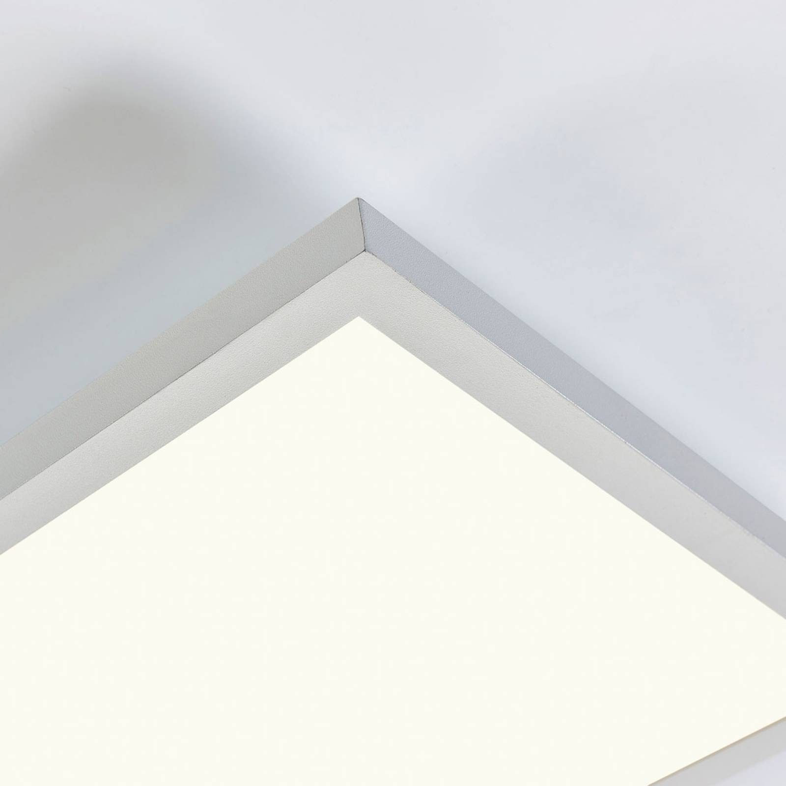Arcchio LED Panel Philia, LED-Leuchtmittel Leuchtmittel,dimmbar,inkl. Farbwechsel inkl. Metall, warmweiß tageslicht, dimmbar, PMMA, verbaut, Modern, / weiß, fest
