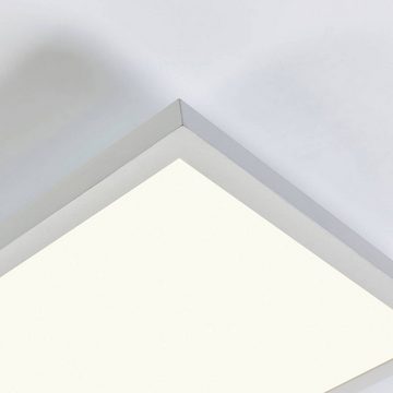 Arcchio LED Panel Philia, dimmbar, LED-Leuchtmittel fest verbaut, Farbwechsel warmweiß / tageslicht, Modern, Metall, PMMA, weiß, inkl. Leuchtmittel,dimmbar,inkl.