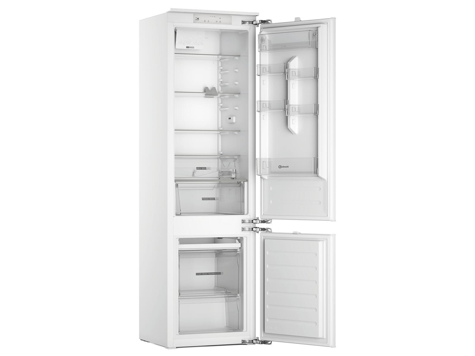 BAUKNECHT Einbaukühlgefrierkombination BKGIS20F22, 0.0 cm hoch, integrierbar