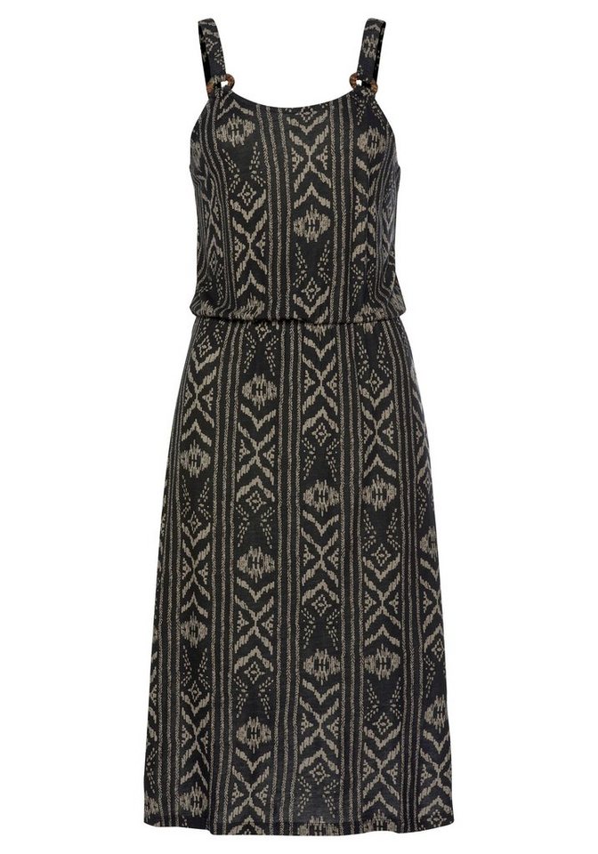 LASCANA Jerseykleid mit Ringdetail am Träger in