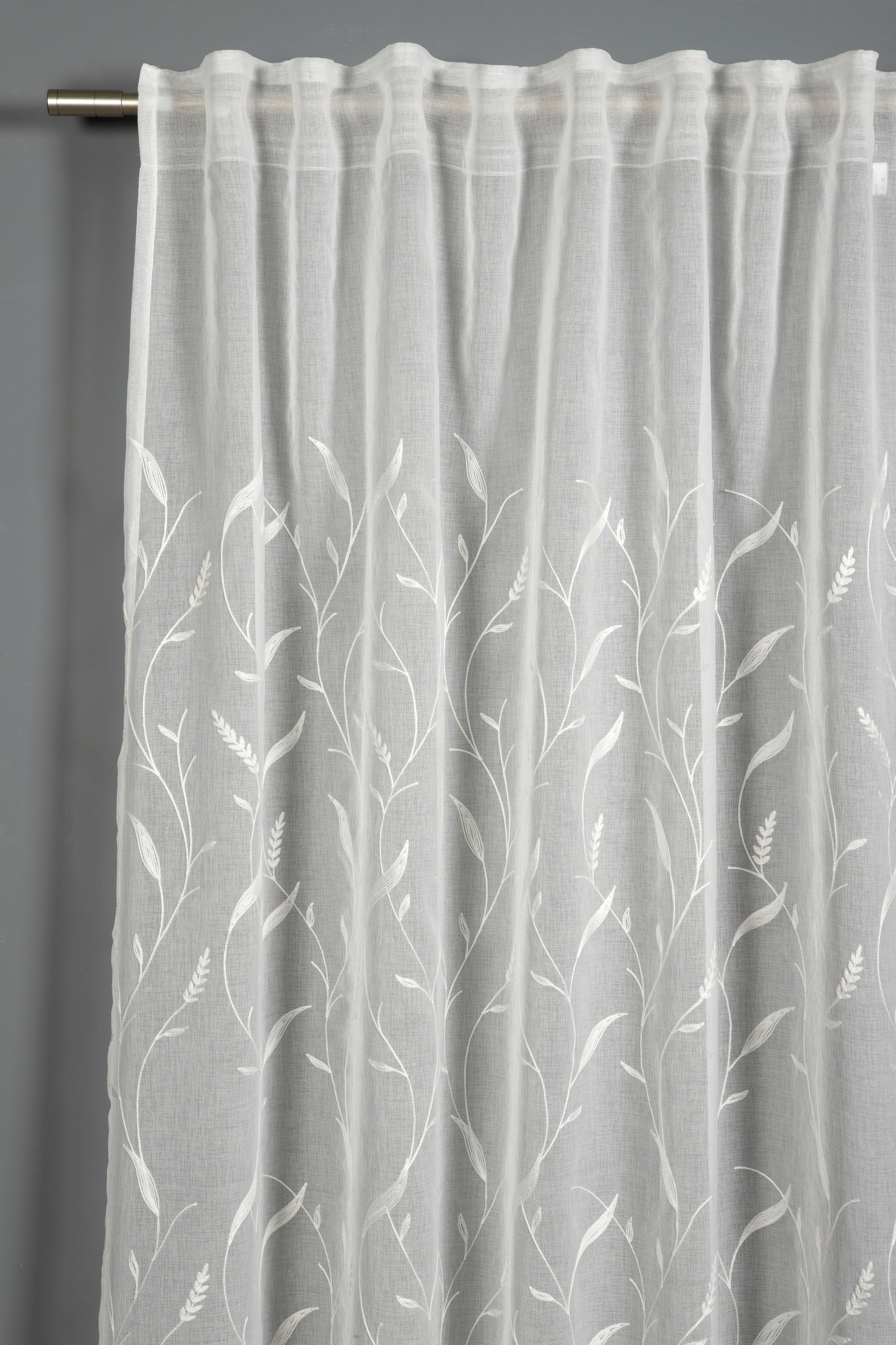 GARDINIA Gardine Schal mit Gardinenband Dolly-Voile günstig online kaufen