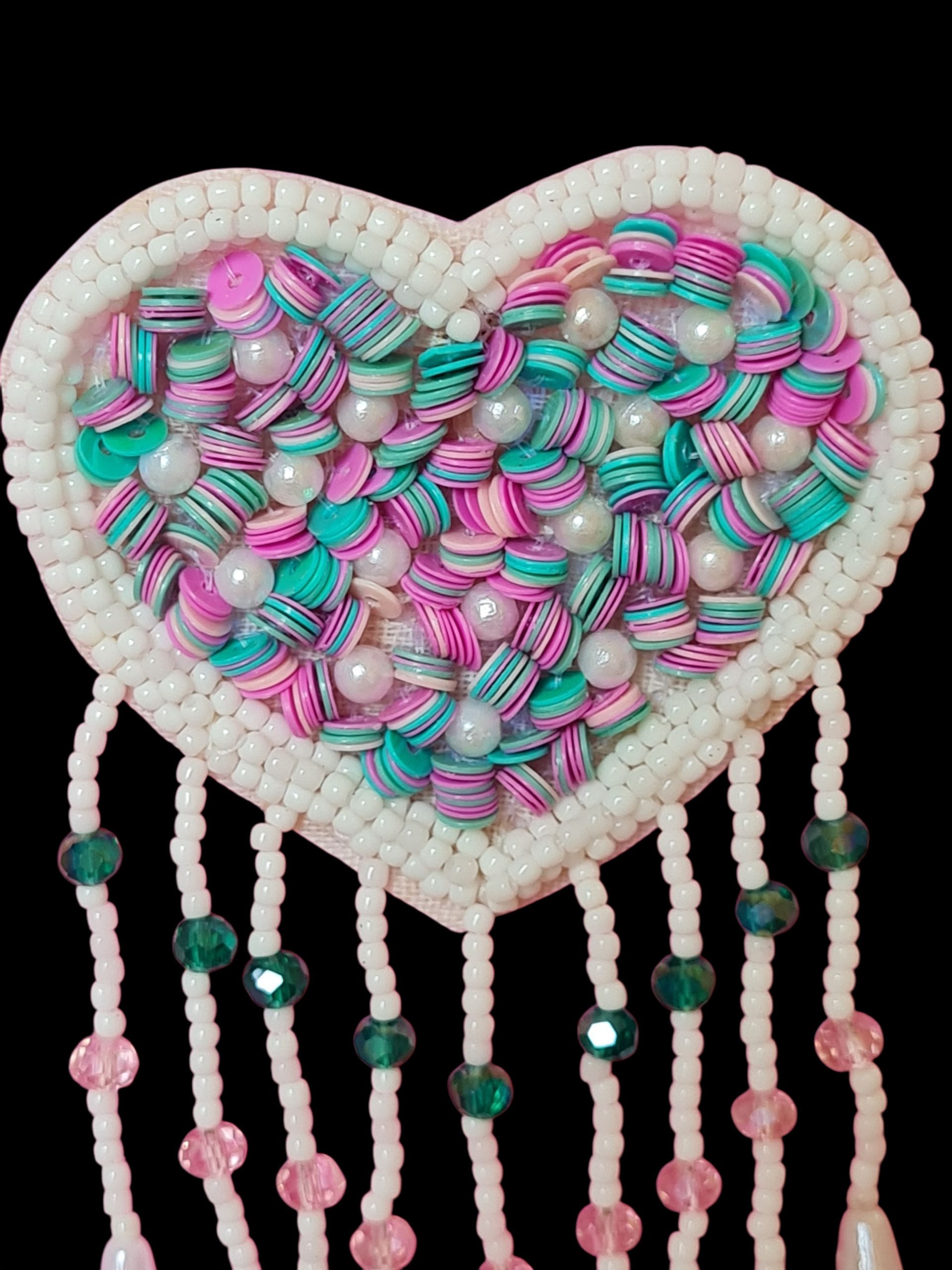 PfauGermany Paar Ohrhänger Cyanea Hanging Beads