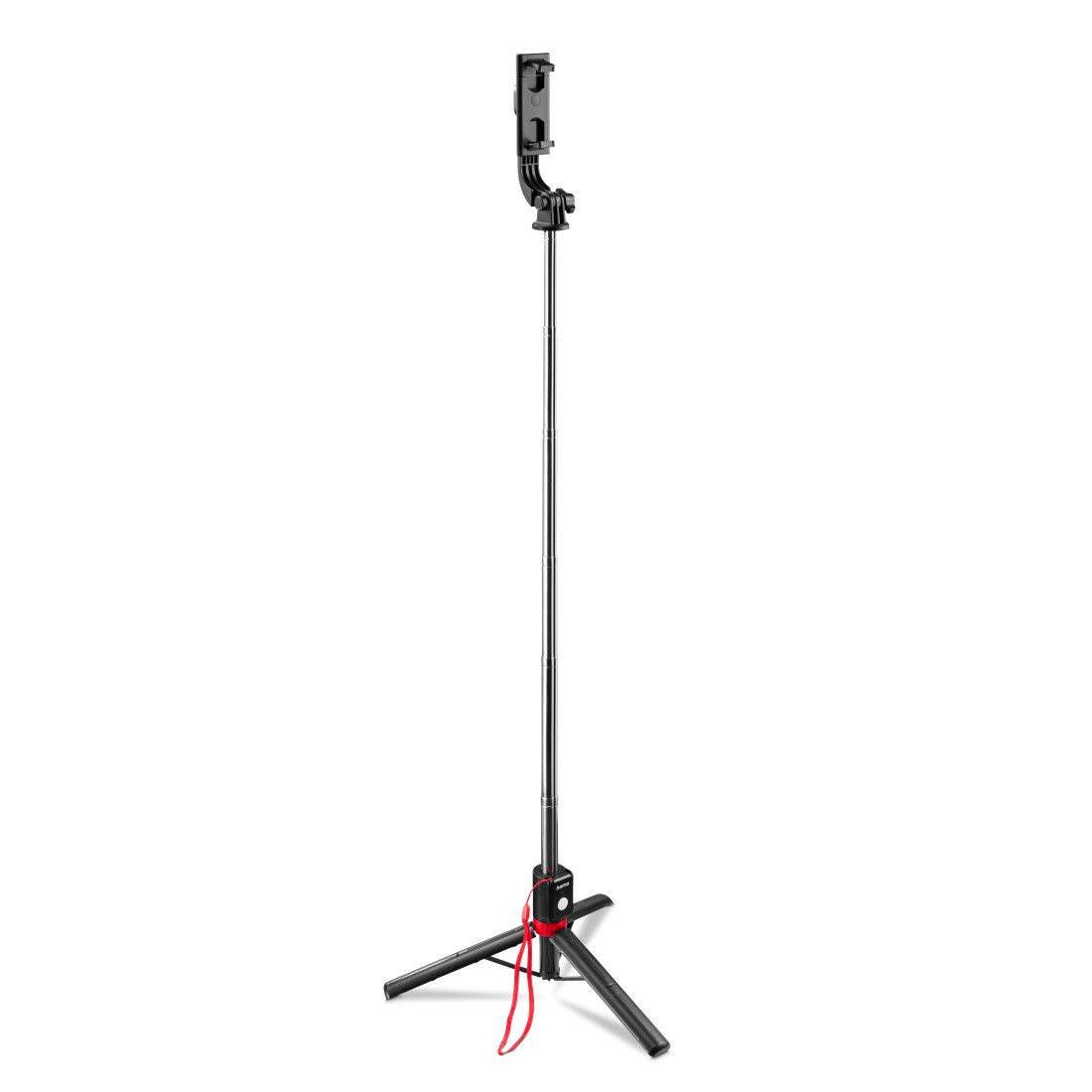 Hama Selfie-Stick Handy-Stativ mit Fernbedienung 30-110cm (3in1 Handy Selfie-Stick groß), Universal für Smartphone, ultraleicht, Teleskopstange, Bluetooth