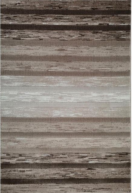 Teppich »Side 250«, RESITAL The Voice of Carpet, rechteckig, Höhe 11 mm, Kurzflor, gewebt, modernes Streifen-Design, Wohnzimmer-Otto