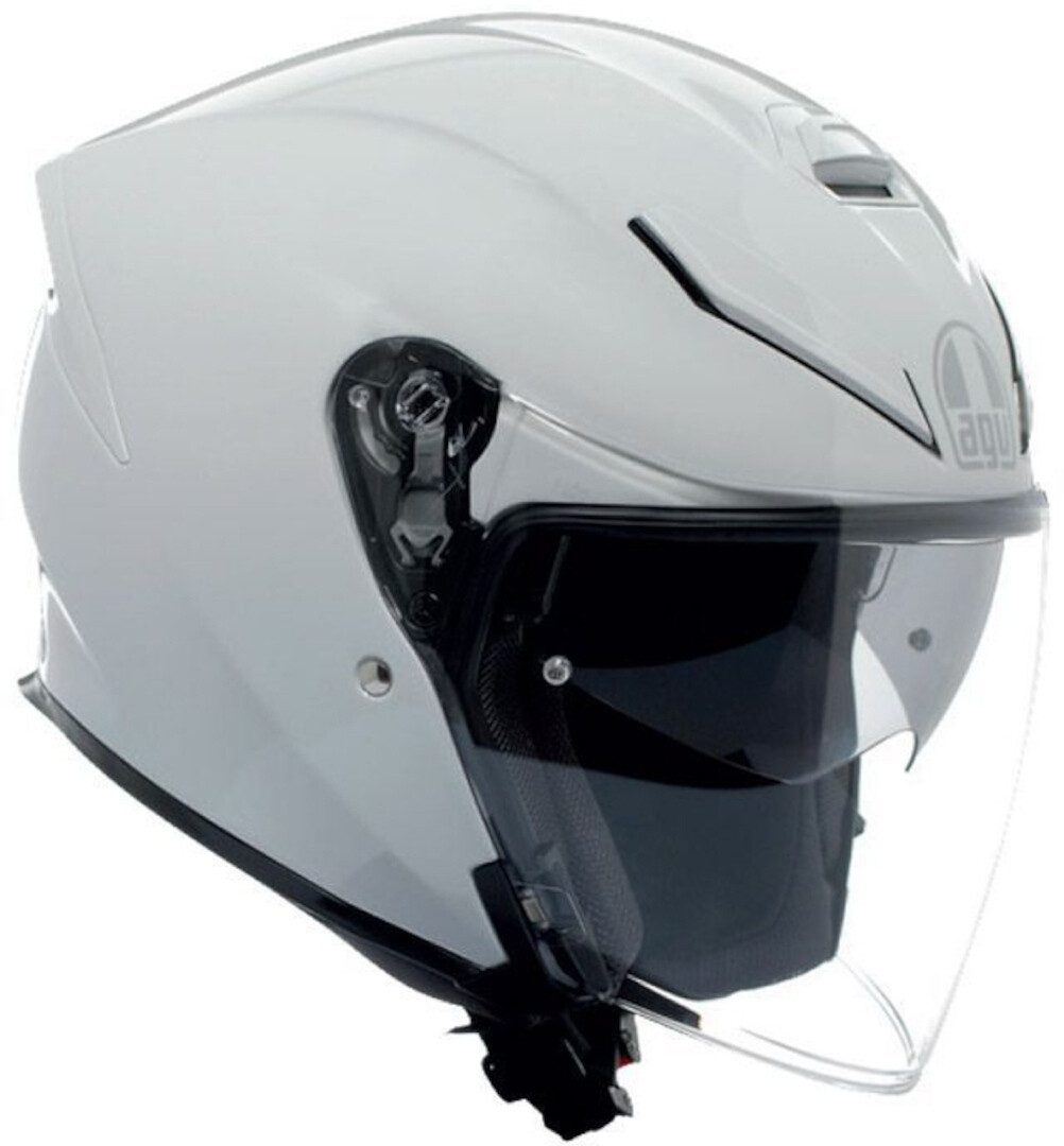 AGV Motorradhelm K5 Jet Evo Mono Jethelm, vorbereitet für Kommunikationssystem,integriertes Sonnenvisier