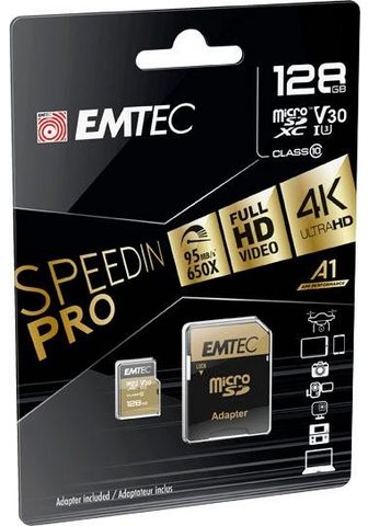 EMTEC »microSD UHS-I U3 V30 SpeedIN PR...