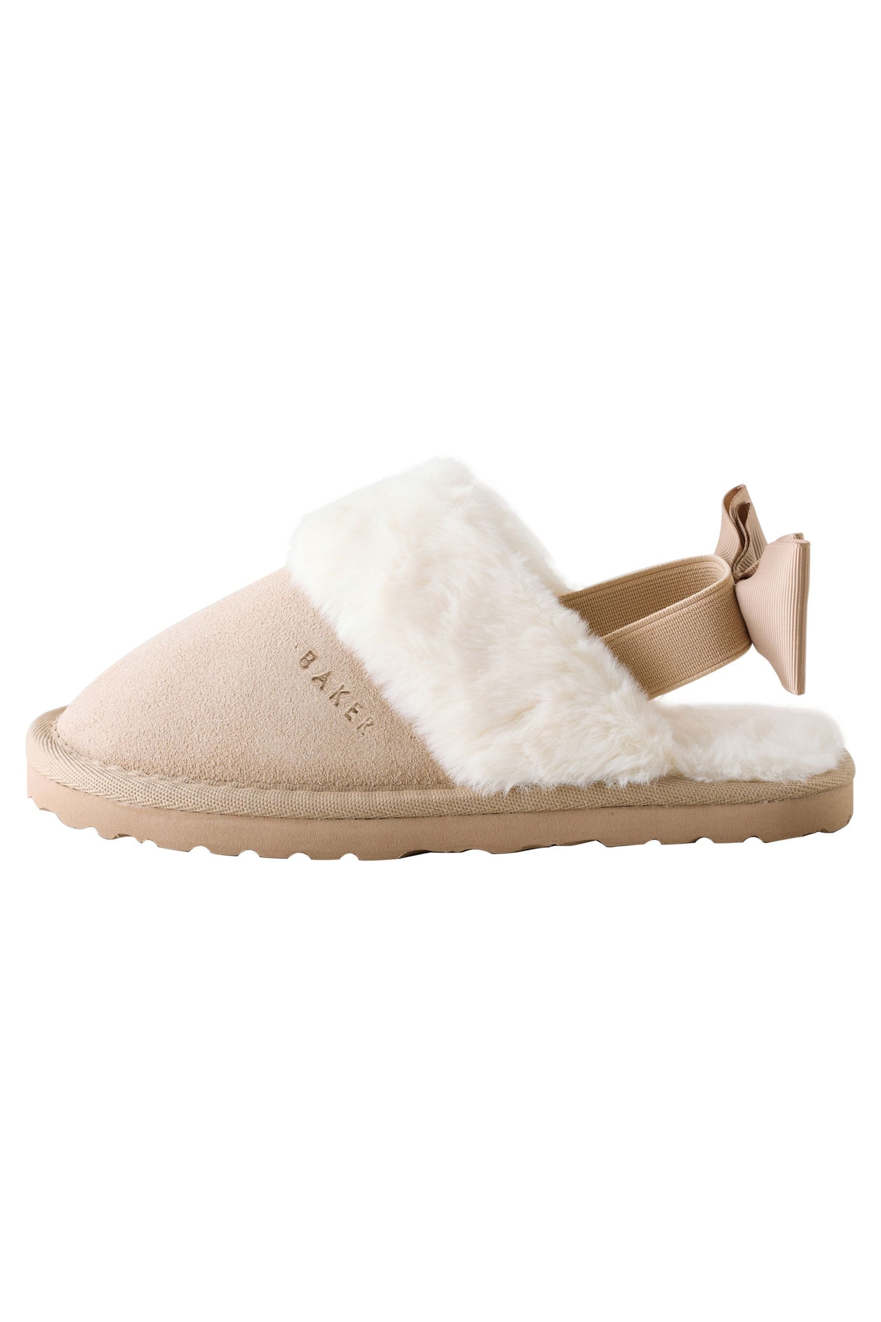 Baker by Ted Baker Baker by Ted Baker Veloursleder-Pantoletten Hausschuh (1-tlg)
