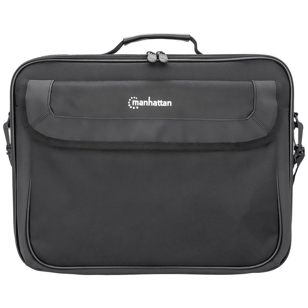 MANHATTAN Laptoptasche Clamshell Notebooktasche 15.6″, Fächer an Front- 439947