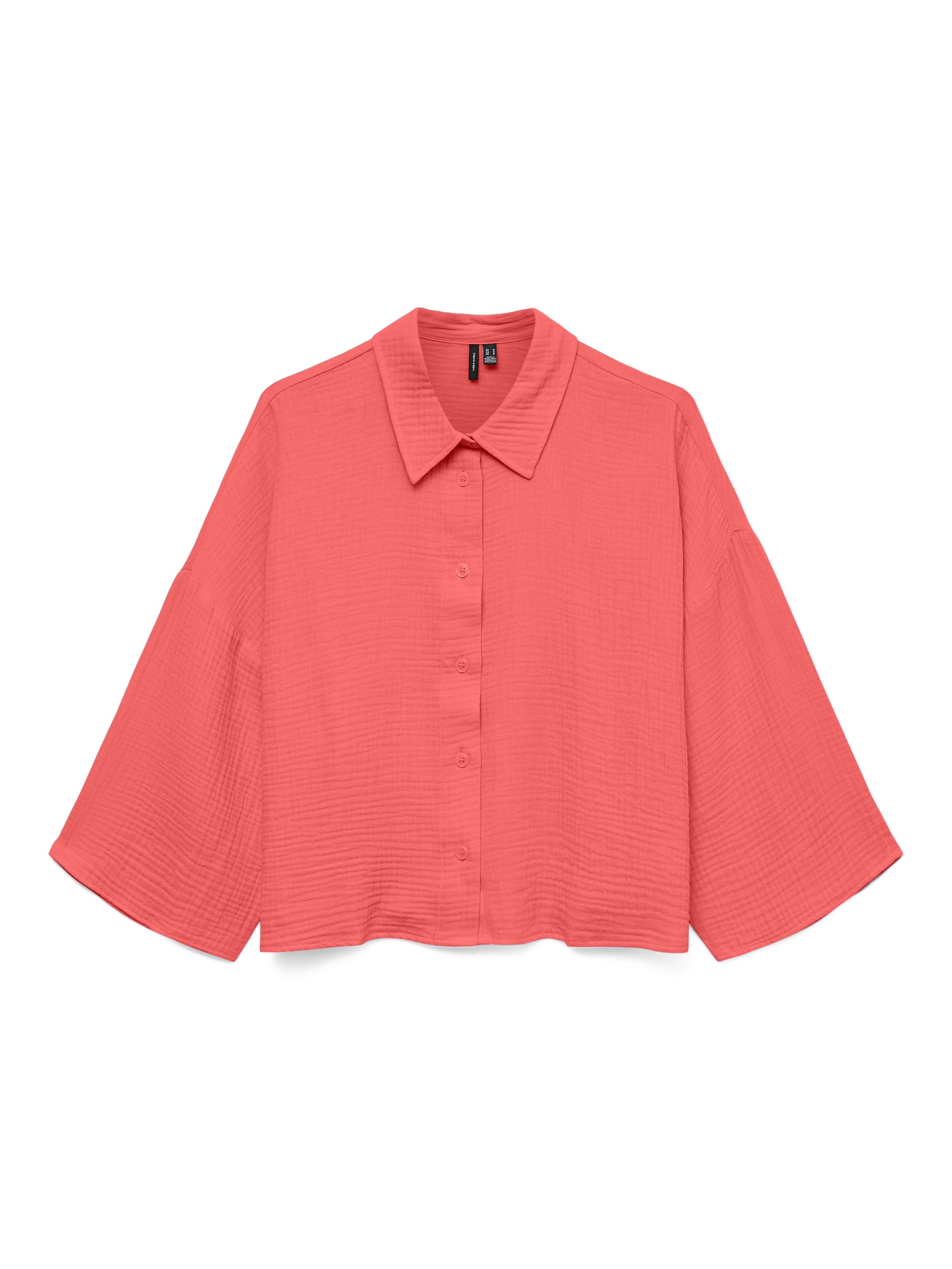 Vero Moda Hemdbluse VMNATALI CROP SHIRT günstig online kaufen