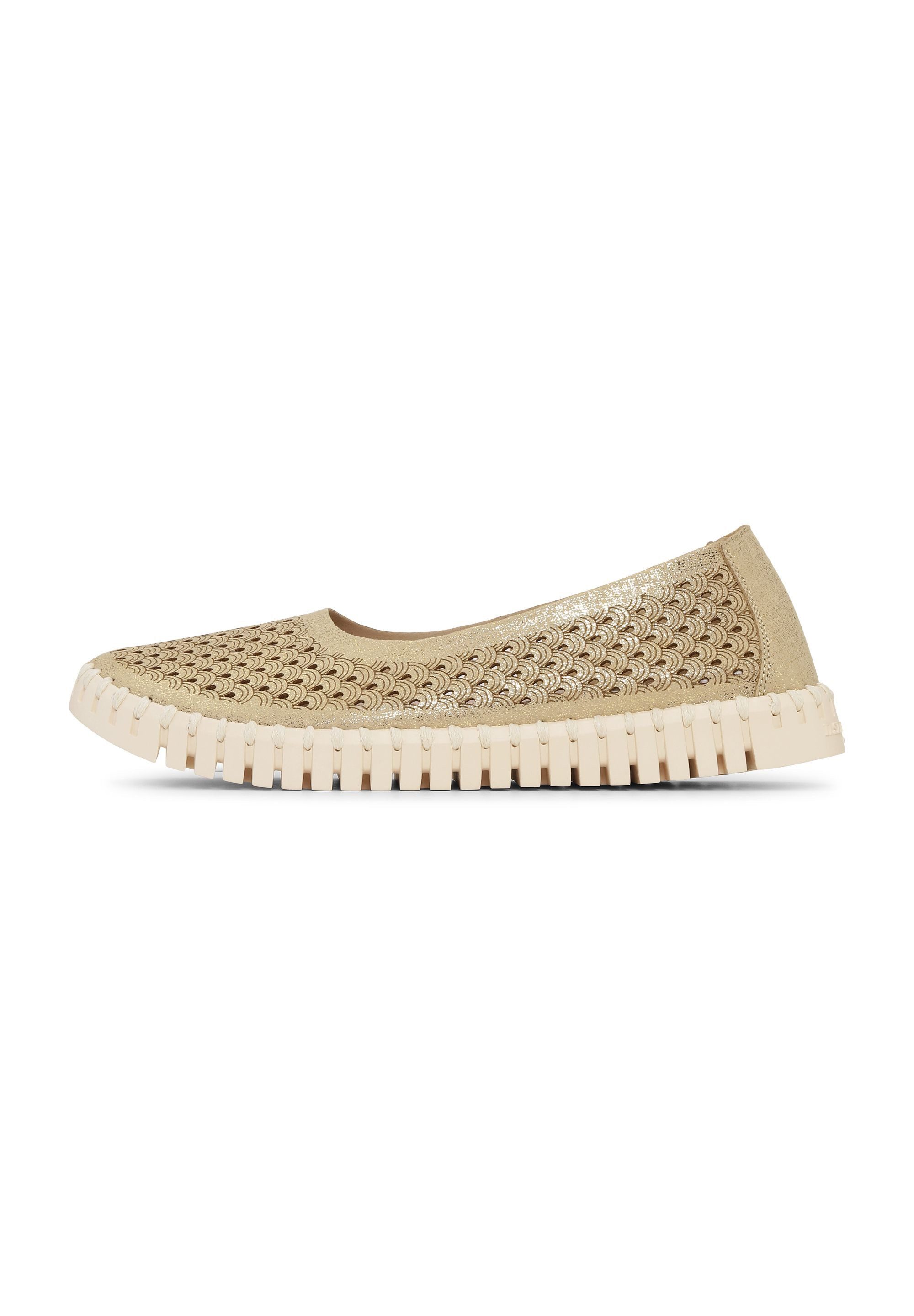 Ilse Jacobsen TULIP3578 Slipper Plateausohle, atmungsaktive Mikrofaser, hoher Tragekomfort