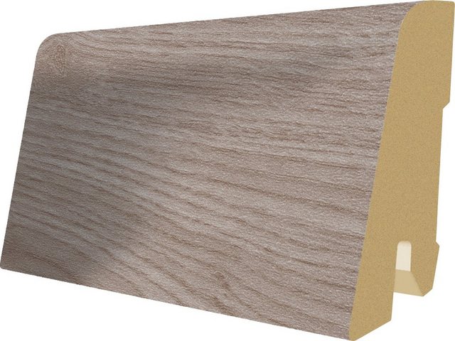Megafloor Sockelleisten passend zum Laminat Megafloor M3, eiche silber