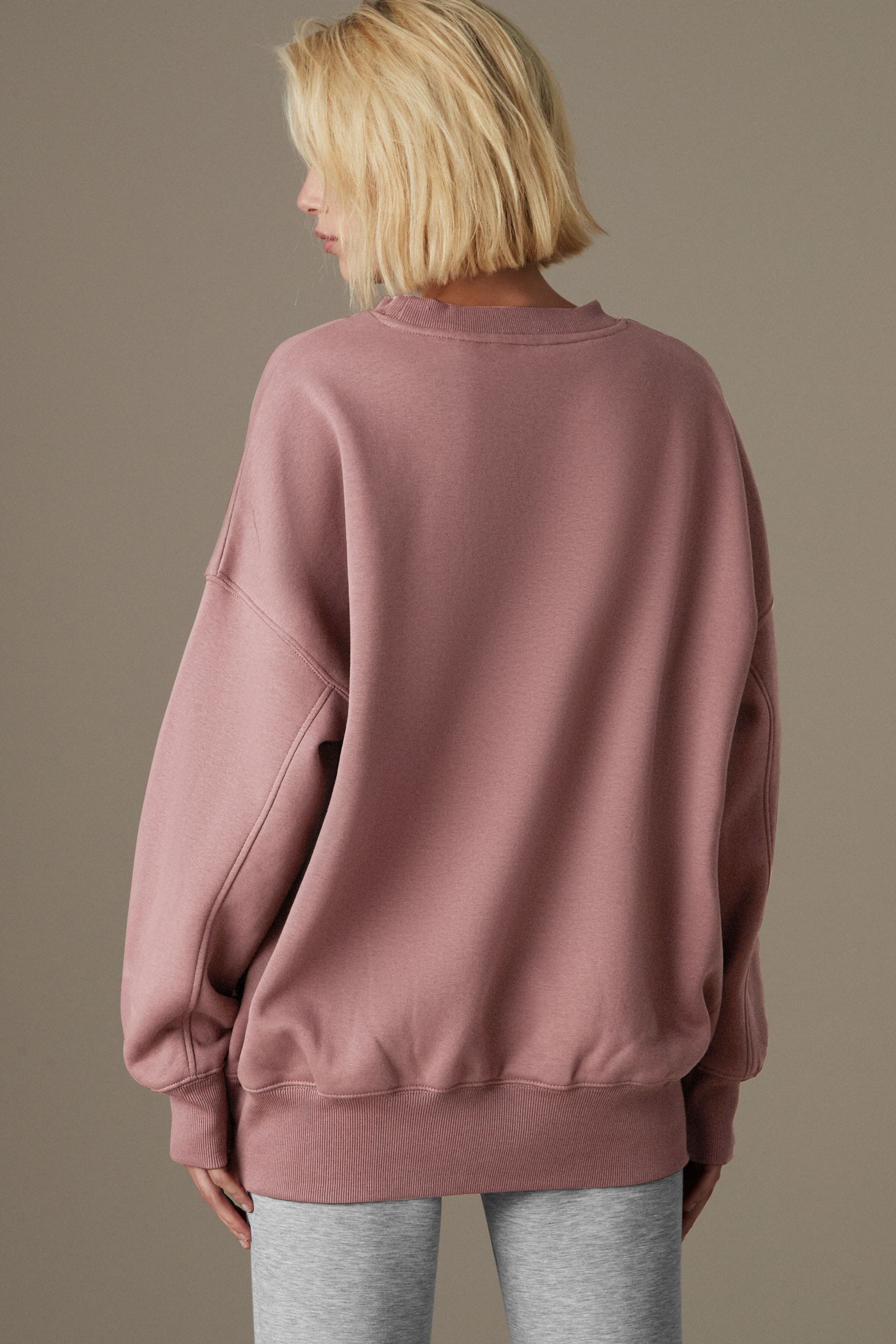 Next Longsweatshirt Dickes angerautes Sweatshirt mit günstig online kaufen